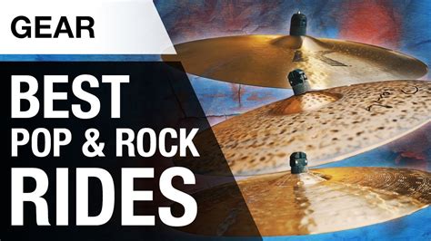 Best Pop Rock Ride Cymbals Cymbal Comparison Thomann Youtube