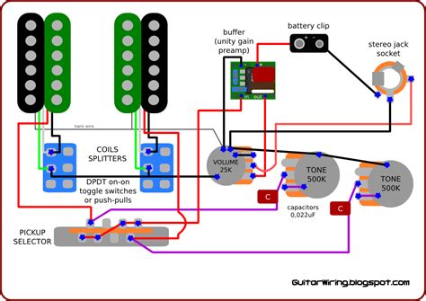 Guitar Circuit Diagram