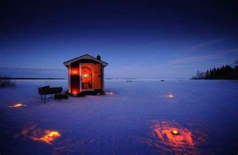 Fire and ice: aurora streams meet Arctic Sweden