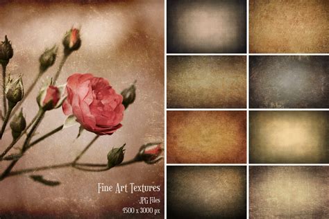 Fine Art Texture 5 Layer Styles ~ Creative Market