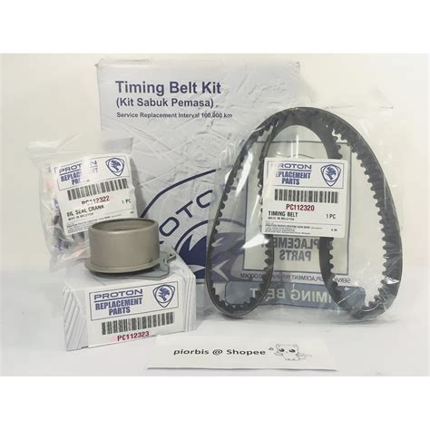 Original Proton Waja Mmc Timing Belt Kit Set Km Xy