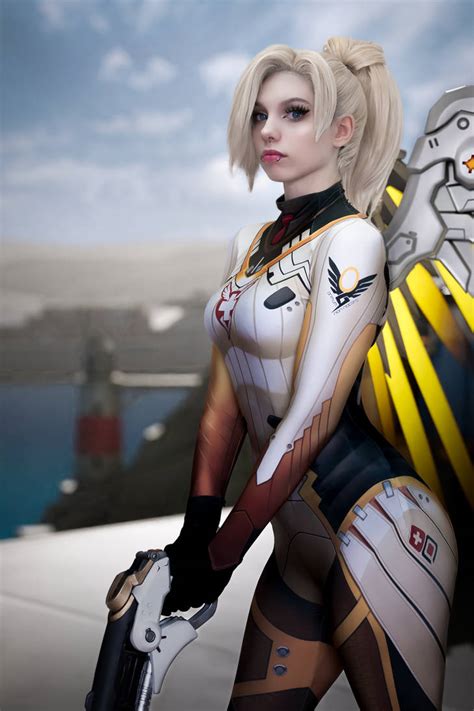 Mercy, at your service! - Overwatch Mercy Cosplay by MaruCosPics on DeviantArt