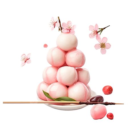 Hanami Dango Japanese Dessert And Sweets Japanese Japan White Png