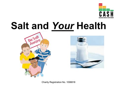 Food Labels Consensus Action On Salt And Health