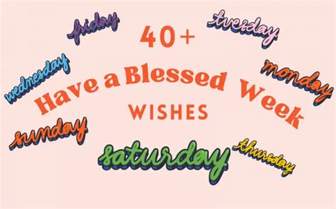 40+ Have a Blessed Week Wishes(+5 Free Cards) | I-Wish-You