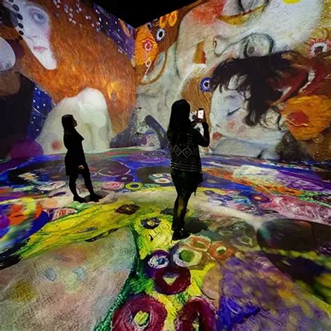 Gustav Klimt Exhibit Antwerp The Immersive Experience