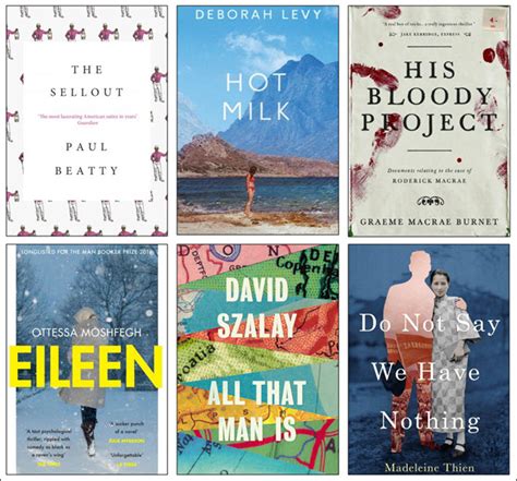 UK's Man Booker Prize Shortlist of Six Books Is Announced