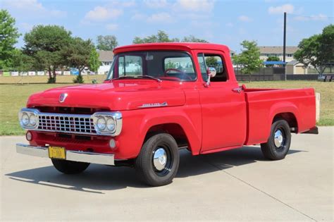 1958 Ford F-100 Styleside 3-Speed for sale on BaT Auctions - sold for ...