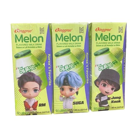 Binggrae Melon Flavored Milk Tetra Pack 200ml X 6 Lazada Ph