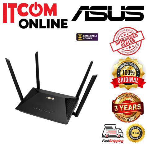 Asus Wifi Dualband Ax Mu Mimo Gigabit Router Rt Ax U Ai Mesh