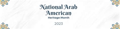 National Arab American Heritage Month 2023 Resource Guide - Oklahoma ...