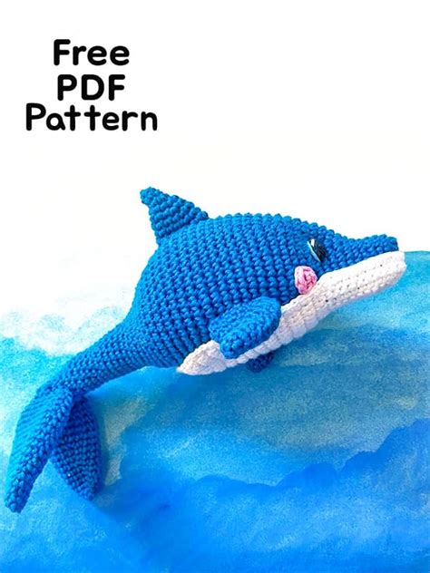 Free Crochet Dolphin Amigurumi Pattern The