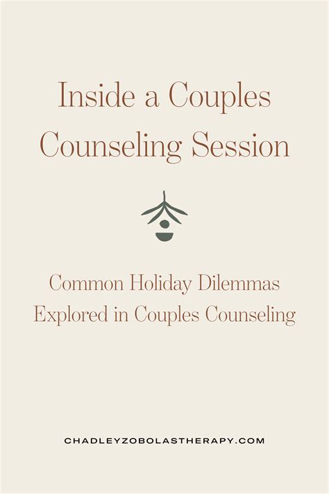 Denver Couples Counseling For Holiday Conflict — Chadley Zobolas Therapy Group