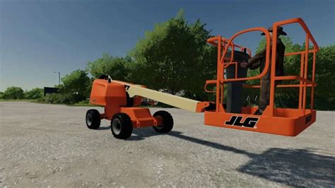 Jlg 400s Telescopic Lift V10 Fs22 Mod Farming Simulator 22 Mod