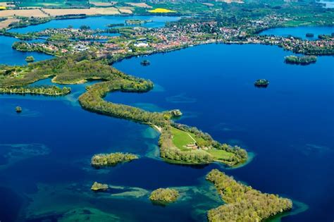 Luftaufnahme Pl N See Insel Prinzeninsel Auf Dem Gro En Pl Ner See