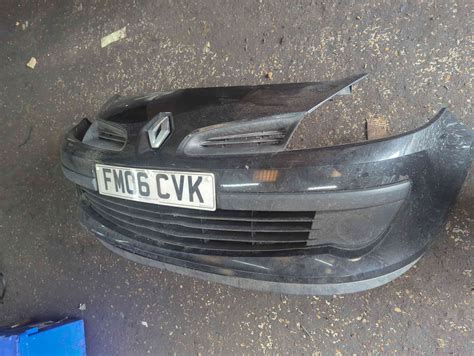 Renault Clio Mk Front Bumper Black Store Renault