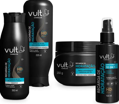 Kit Vult Cabelos Recarga de Hidratação Beautybox