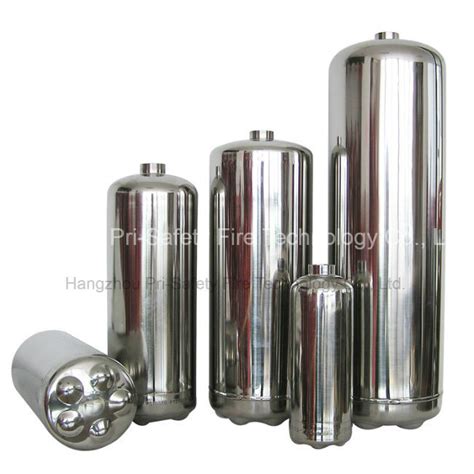 Empty Stainless Steel Fire Extinguisher Cylinder With Ce Certification