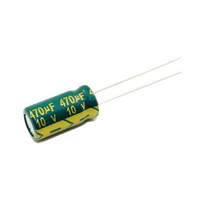 Syscom Ce V Capacitor Electrolitico De Aluminio Radial De Fd