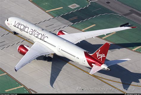 G Vooh Virgin Atlantic Boeing Dreamliner Photo By Victor Pody