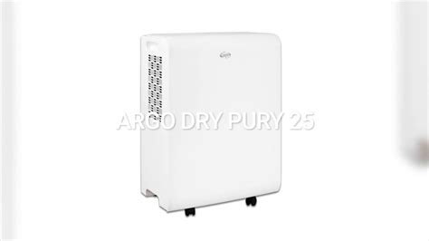 ARGO INSEGNA Argo Dry Pury 25 Deumidificatore E Purificatore D Aria