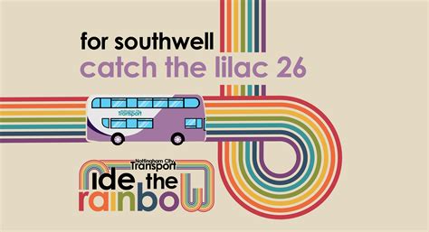 Ride The Rainbow Lilac 26 To Southwell Nottingham City Transport