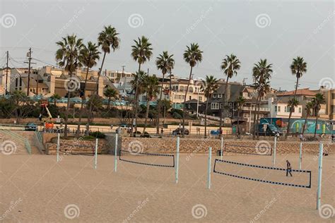 Huntington Beach Scenes And Surroundings In November Stock Photo