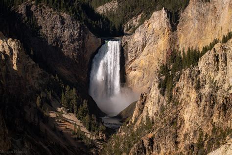 Lower Falls - Yellowstone - Morgan.In.Nature