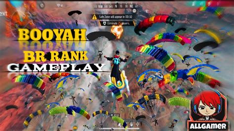 BOOYAH FREE FIRE BR RANK GAME PLAY Free Fire Br Rank Push Video