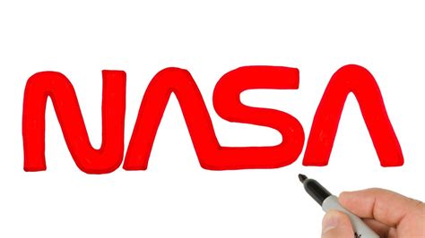 Nasa Logo Drawing Cheapest Offers | www.micoope.com.gt