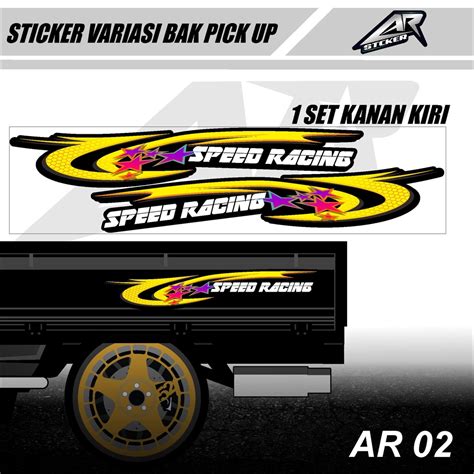 Jual Stiker Bak Pick Up Sticker Striping Lis Body Pick Up GRAND MAX