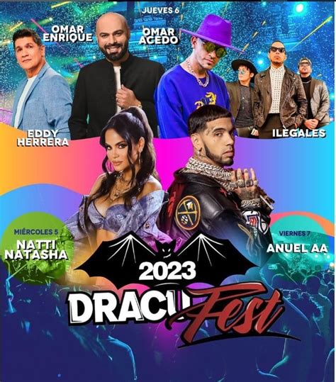 El Parroquiano Estos son los artistas que estarán en el Dracufest 2023