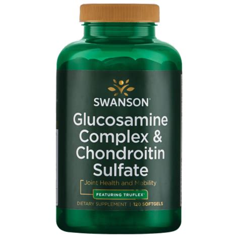 Swanson Glucosamine Complex And Chondroitin Sulfate Featuring Truflex