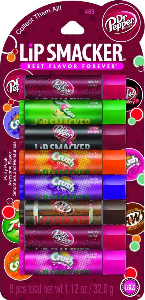 Lip Smacker Soda Pop Flavors Party Pack Lip Balm 8 Count