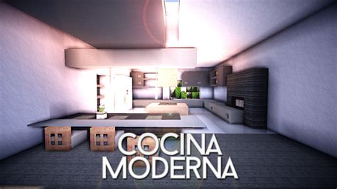 Minecraft ¿cÓmo Hacer Una Cocina Moderna Y Sencilla Youtube