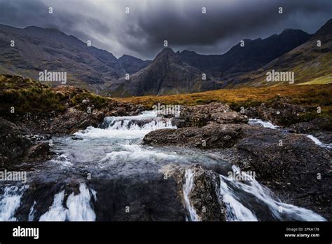 Fairy Pools Isle Of Skye Scotland United Kingdom Europe Stock Photo