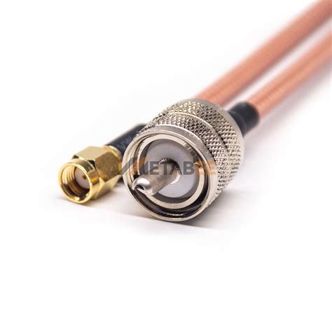 Uhf Pl Male To Male Rp Sma Cable Assembly Metabeeai