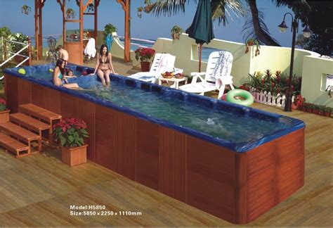 12 Person America Acrylic Hot Tub Outdoor Swim Spa Tubs With Tv Speaker ...