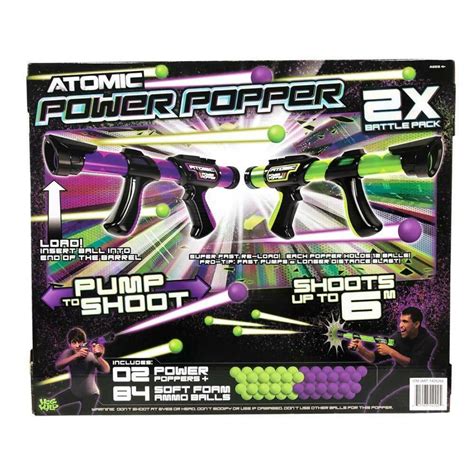 Hog Wild 2 X Atomic Power Popper Battle Pack With 84 Balls