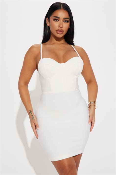 Robin Mini Dress White Fashion Nova Dresses Fashion Nova