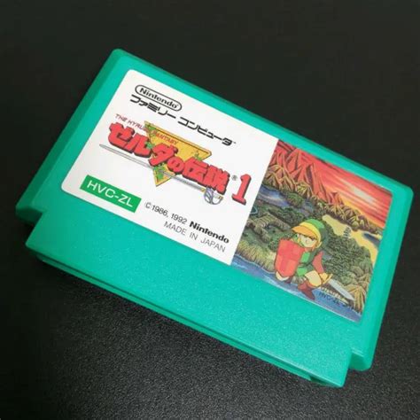 Nintendo Famicom The Legend Of Zelda 1 Fc Cartridge Only Japan Import