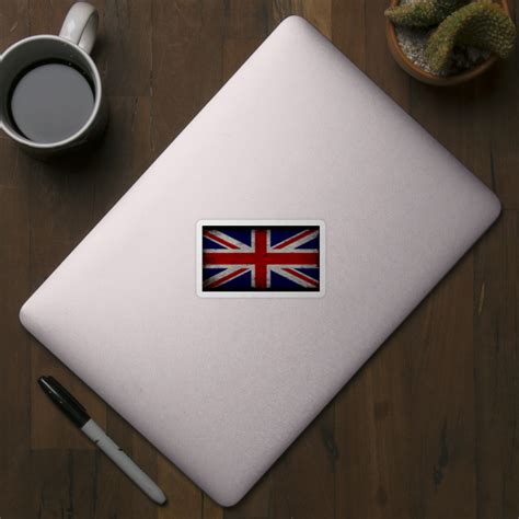 UNITED KINGDOM FLAG - United Kingdom Flag - Sticker | TeePublic