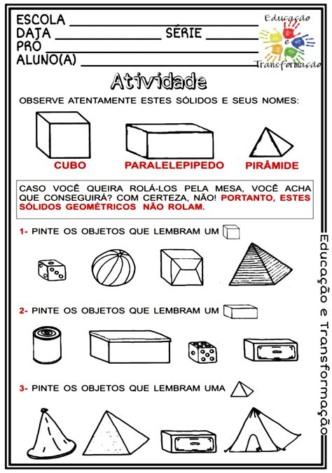 Figuras Geométricas 4 Ano