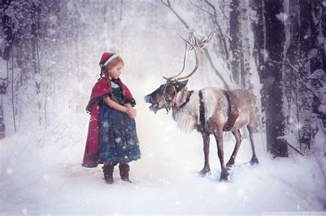 Reindeer Wallpapers - Top Free Reindeer Backgrounds - WallpaperAccess