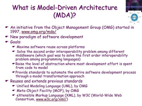 Ppt An Overview Of Model Driven Engineering And Architecture