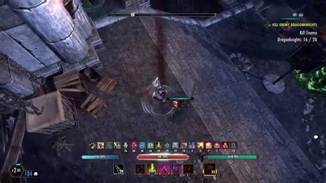 Eso Pvp Stamina Nightblade H Bow Youtube