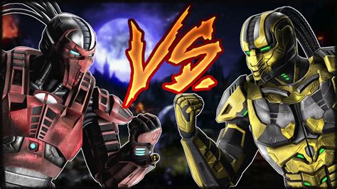 Sektor Vs Cyrax Triborg Mortal Kombat X Gameplay Youtube