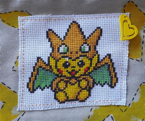 Pikachu Wearing Charizard Costume Pokemon Handmade Ooak Pencil Etsy