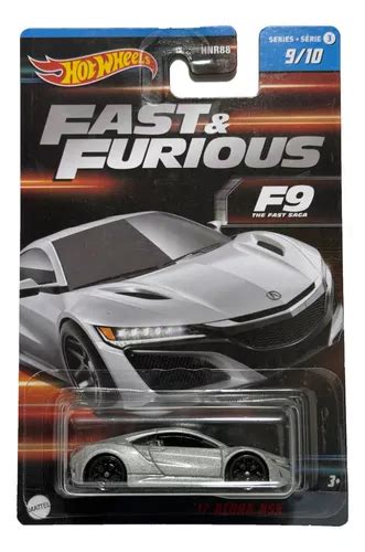 Hot Wheels 17 Acura Nsx 9 10 Fast Furious F9 The Fast Saga MercadoLibre