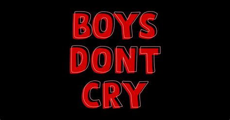 boys dont cry  fernandaffp bold typography design boys dont cry